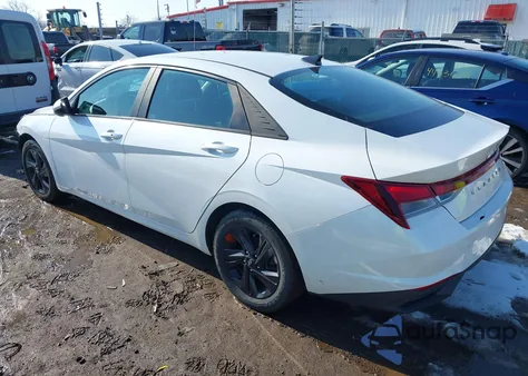 2022 Hyundai Elantra Sel from USA, damaged, VIN 5NPLS4AG7NH062211